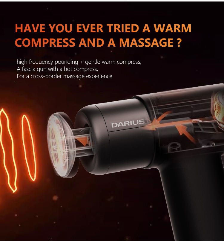 2026 New Heated Muscle Massage Gun