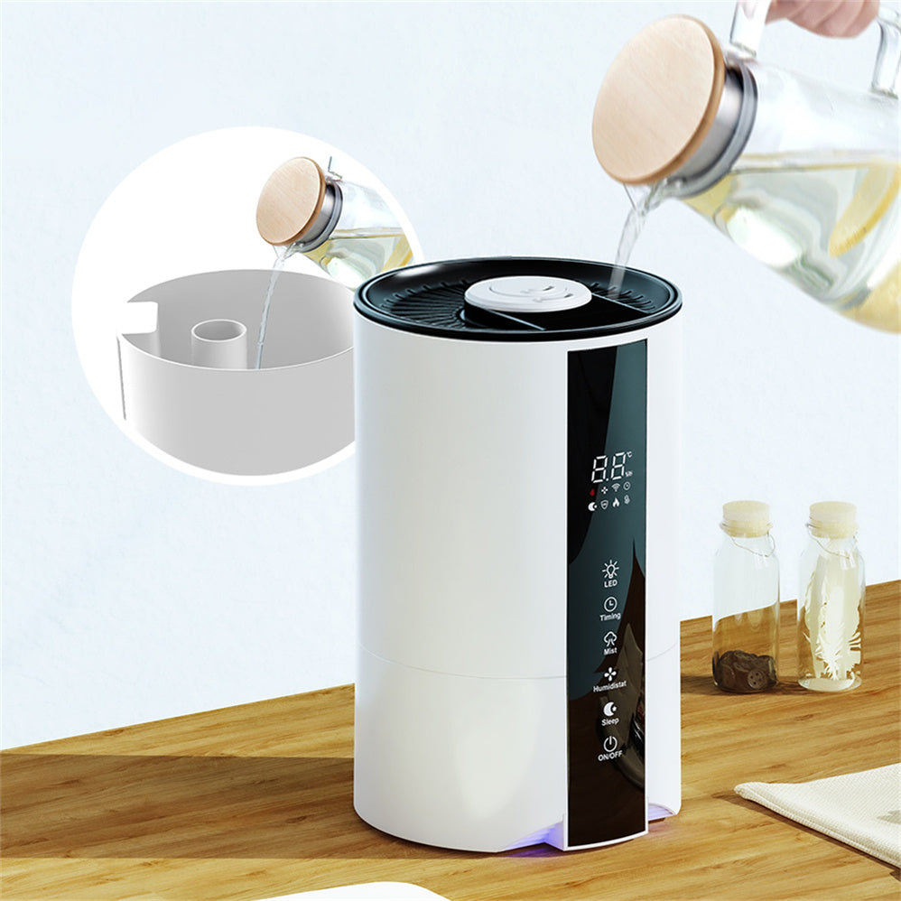 4.5L Smart Negative Ion Air Humidifier – Large Capacity with Sleep Mode