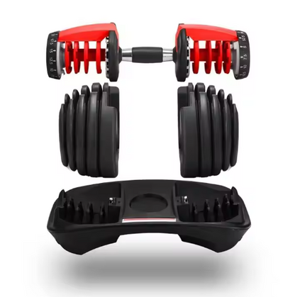 2025 Adjustable 24KG Dumbbell Set