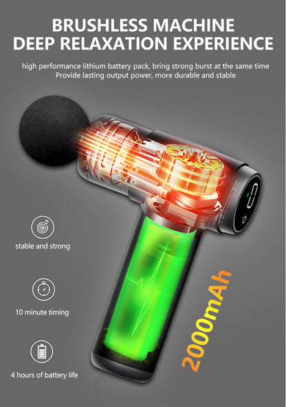 2026 New Heated Muscle Massage Gun