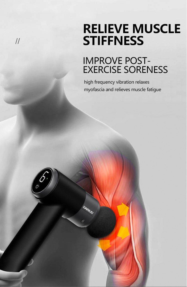 2026 New Heated Muscle Massage Gun