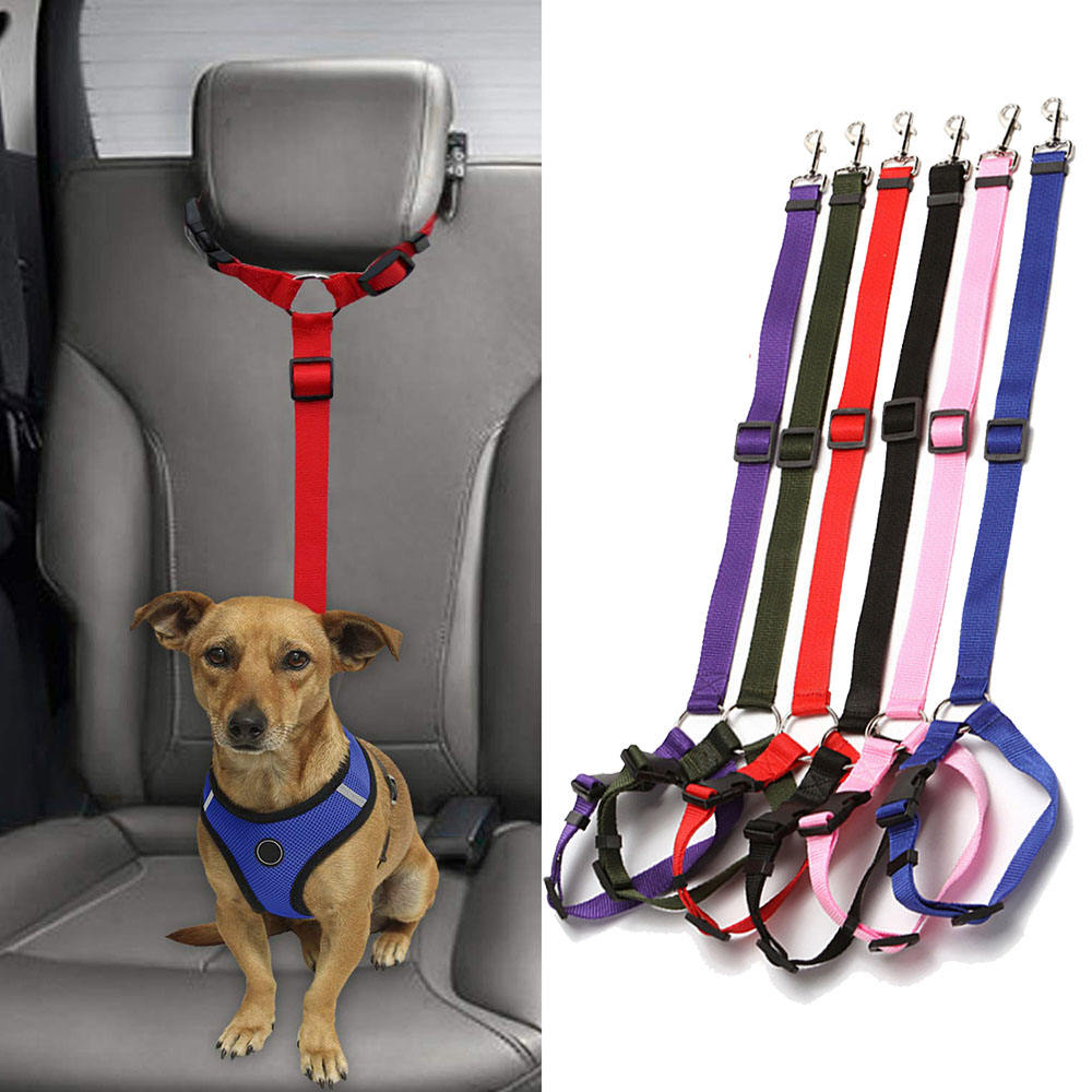 Adjustable Pet Car Seat Belt Harness