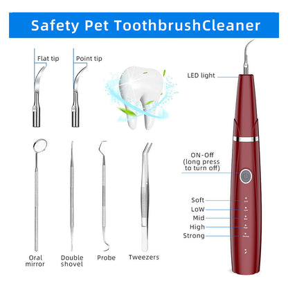Portable Ultrasonic Electric Tooth Cleaner