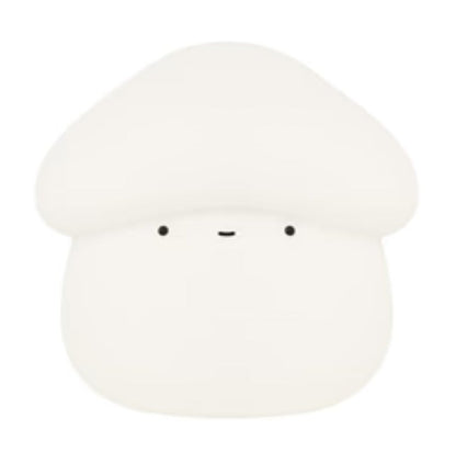 UNew Mushroom Small Night Lamp Cute Silicone Sleeping Timing Night Light Bedside Interesting Charging Ambience Light Room Decor Home Decor