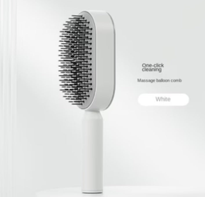 Women Fashion 3D Hair Growth Comb Hairbrush Self-Cleaning Hair Brush Self Cleaning Hair Brush For Women Massage Scalp Promote Blood Circulation Anti Hair Loss